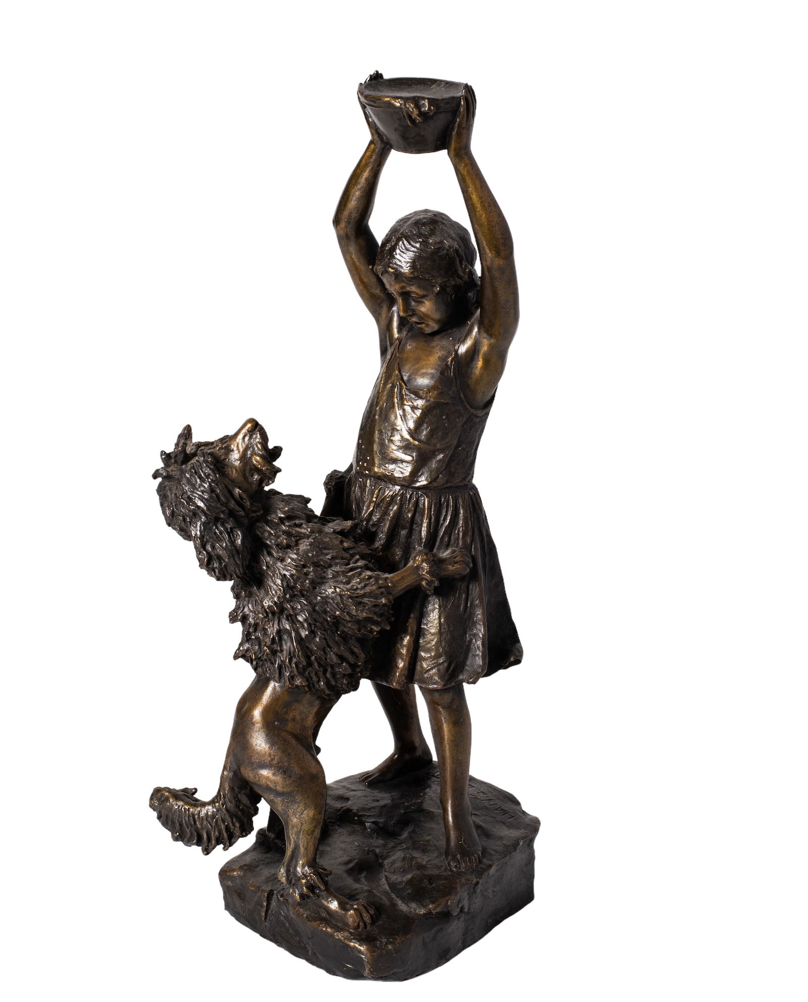 Hans Latt (1859-1930) Bronze Sculpture (Germany) (1 of 6)