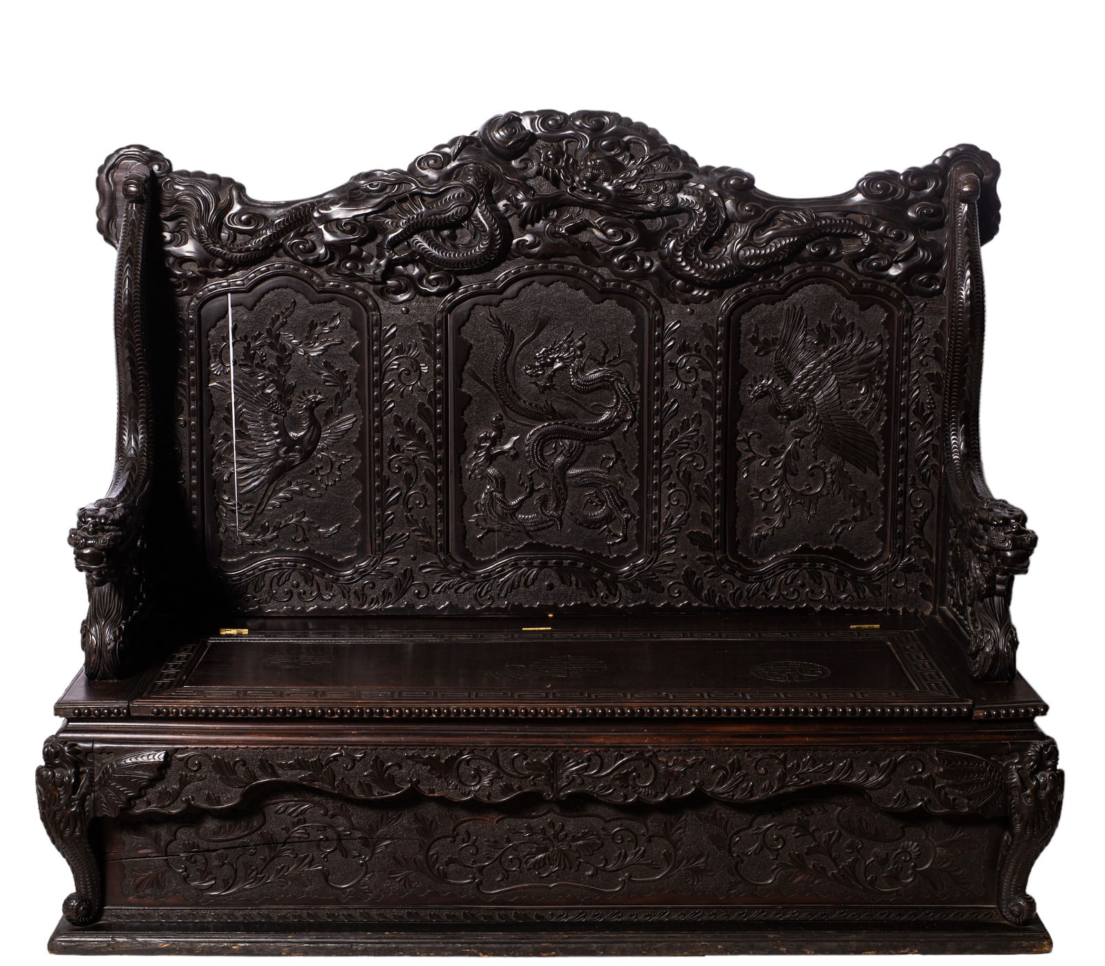 19th Century Meiji Period Bench (1 of 14)