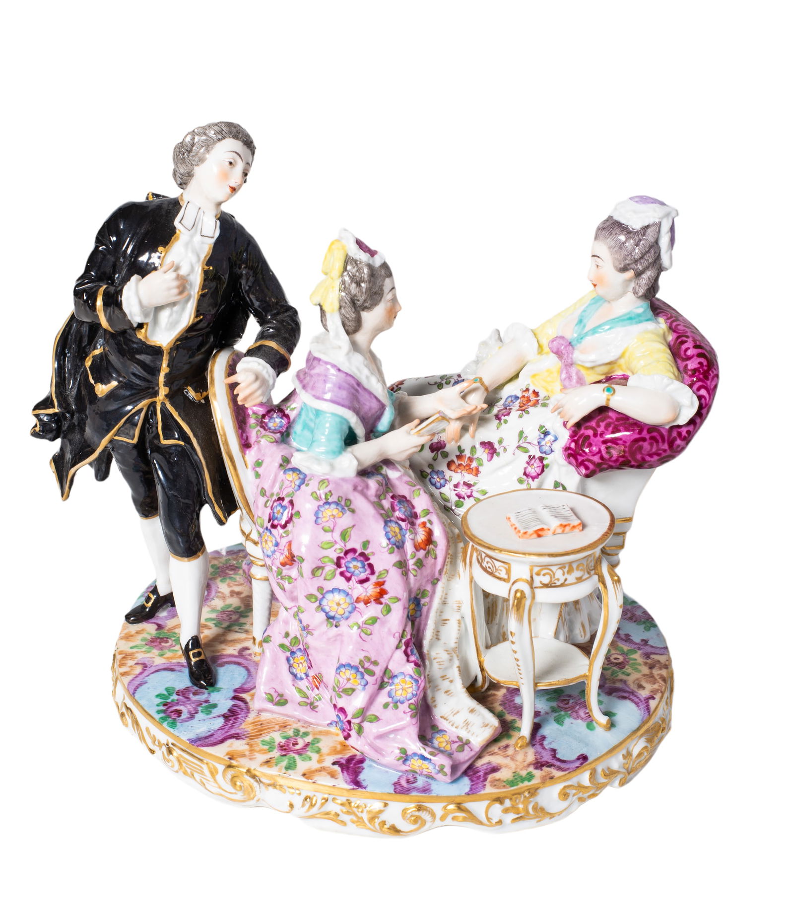 Antique Samson Porcelain Figural Group (1 of 7)