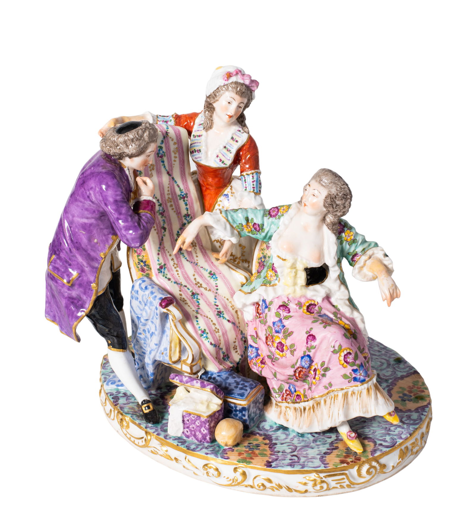 Antique Samson Porcelain Figural Group (1 of 8)