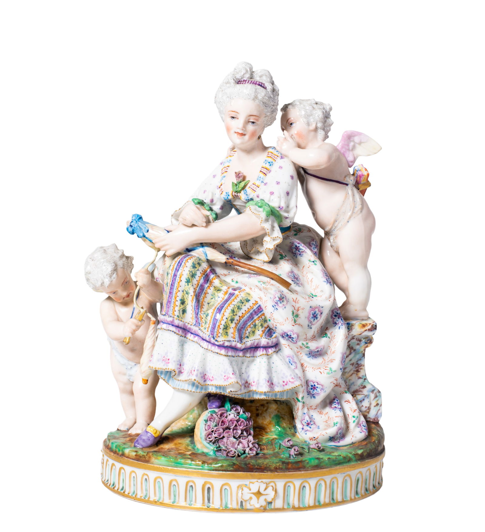Antique German Porcelain Figural Group (1 of 7)