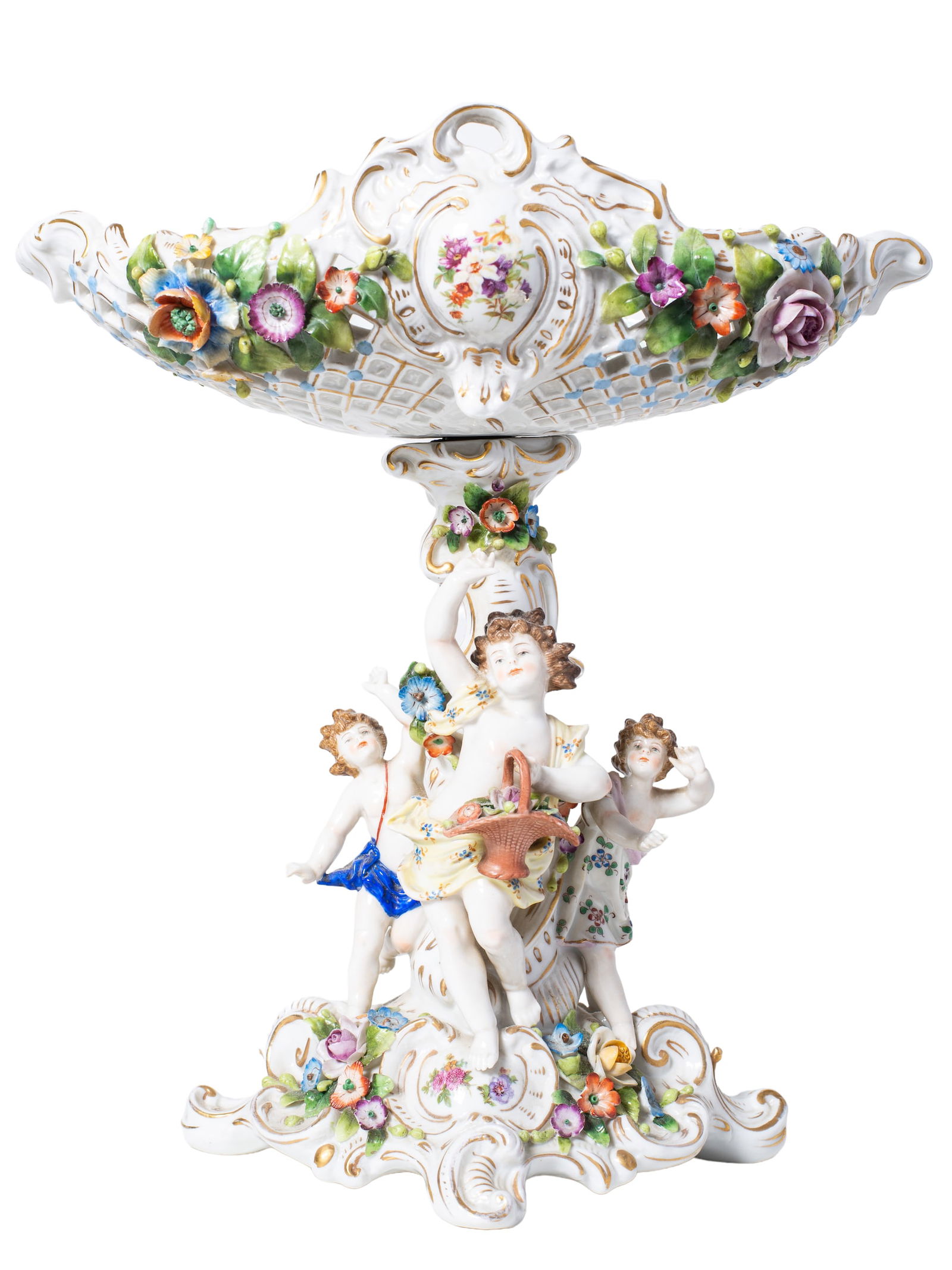 19th Century Stizendorf Porcelain Compote (1 of 8)