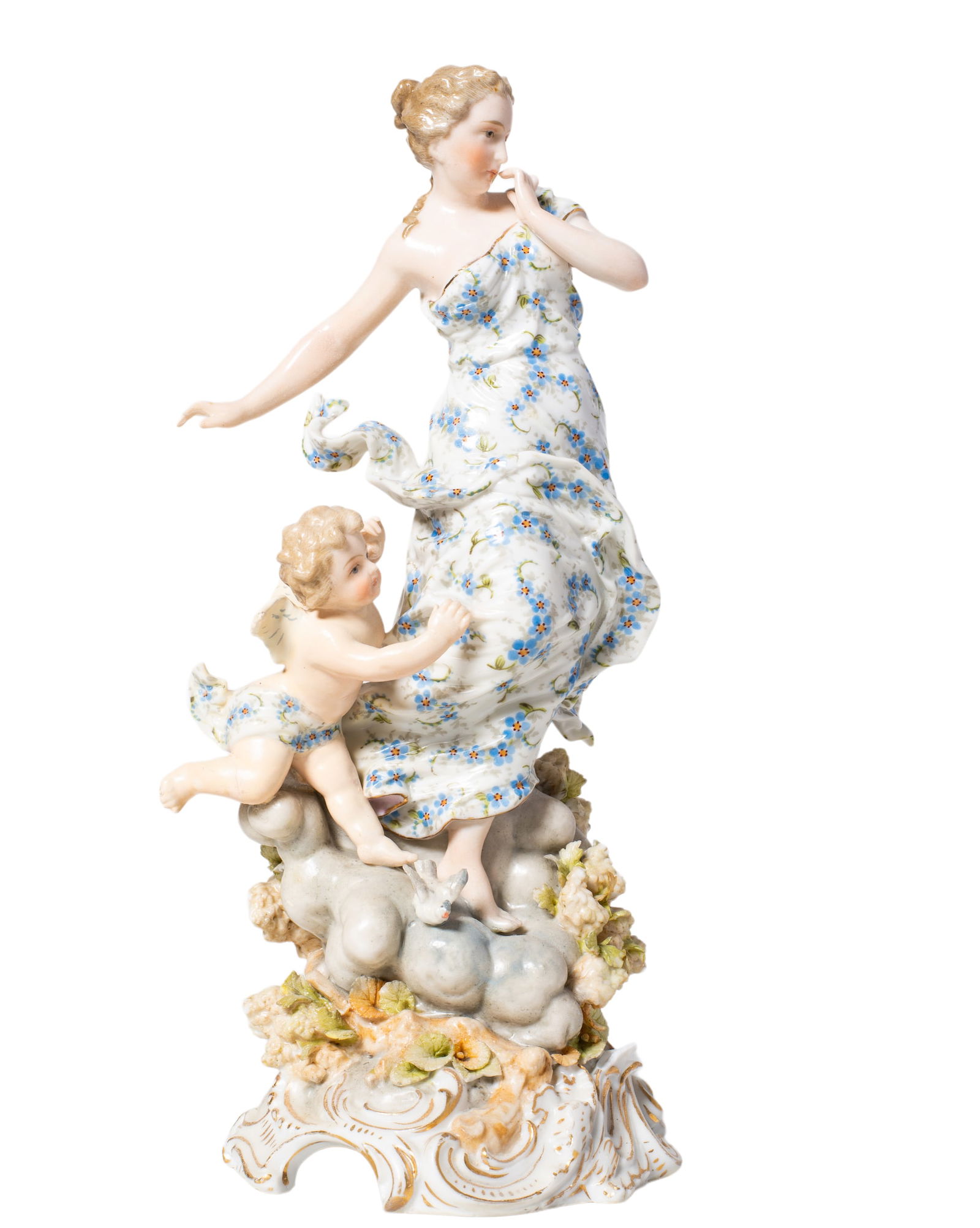 Triebner, Ens Eckert Porcelain Figural Group (1 of 5)