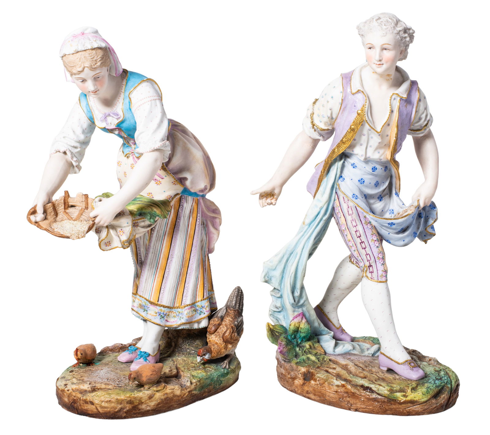 Large Porcelain Figurines (1 of 10)