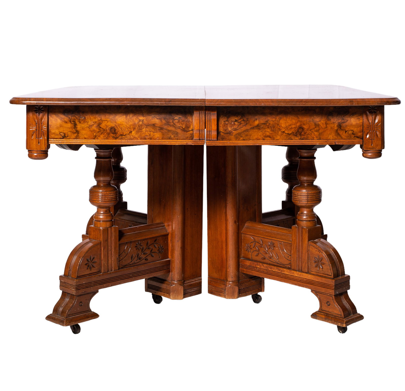 Victorian Walnut Dining Table (1 of 8)