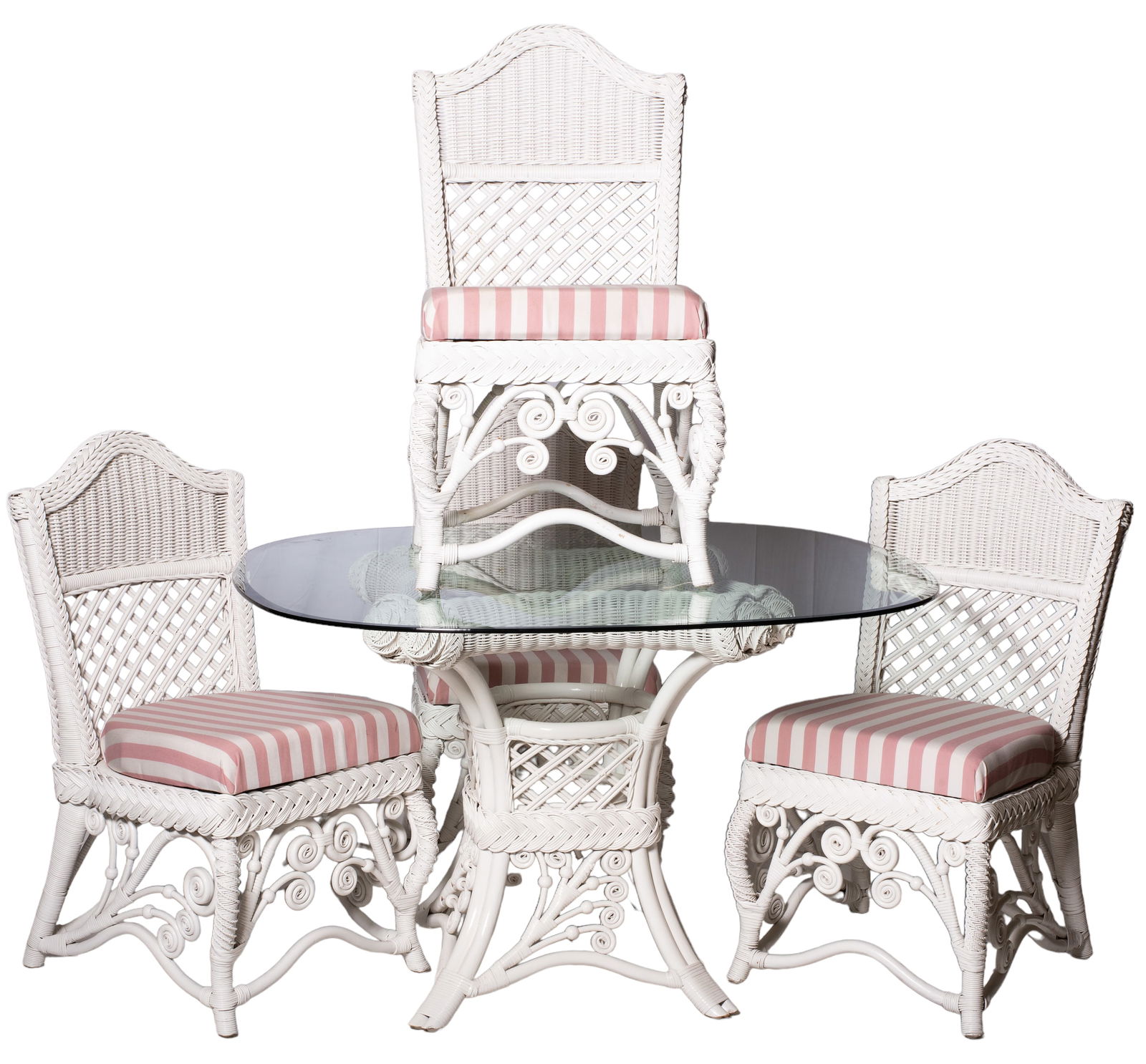 Wicker Dining/Breakfast Set (1 of 7)