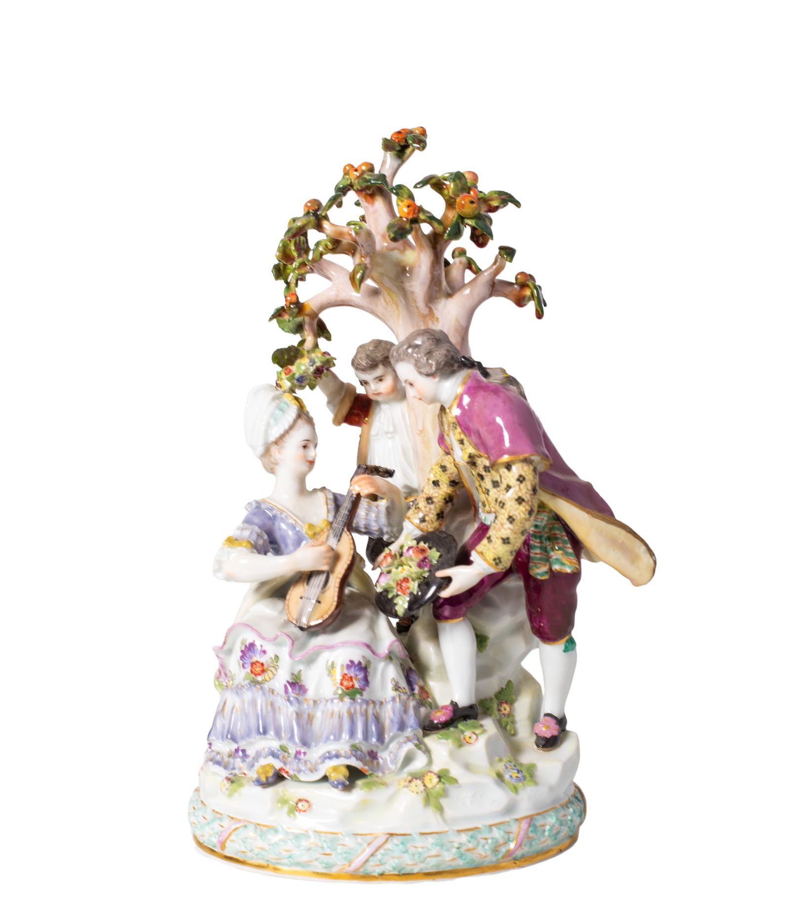 Antique Crossed Sword Meissen 1st Quality Figural Group (1 of 7)