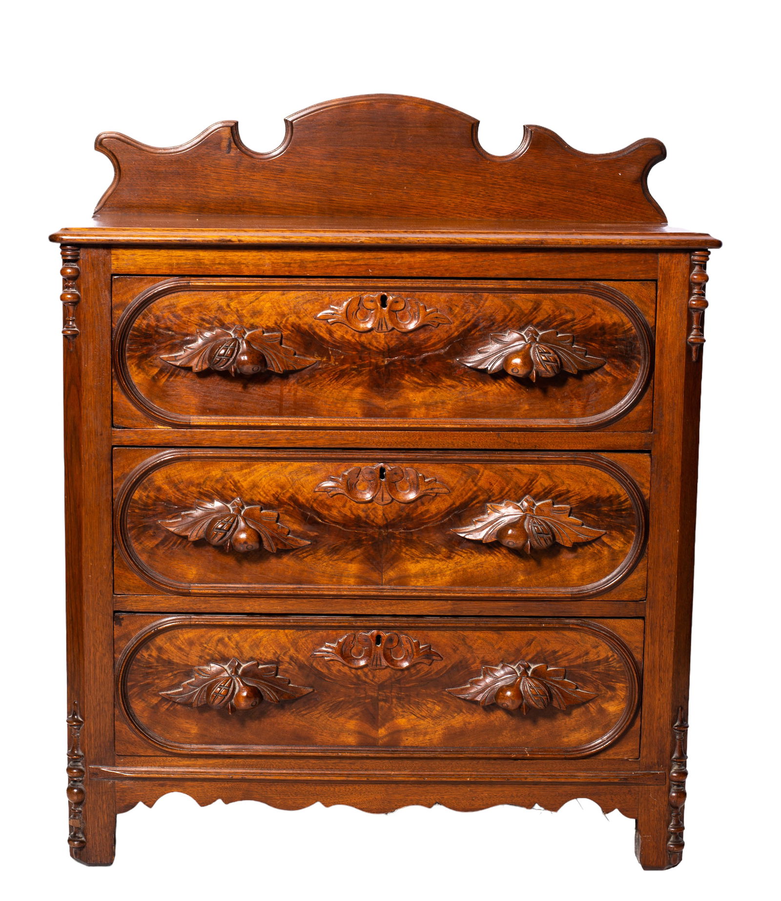 Antique Walnut Washstand (1 of 6)