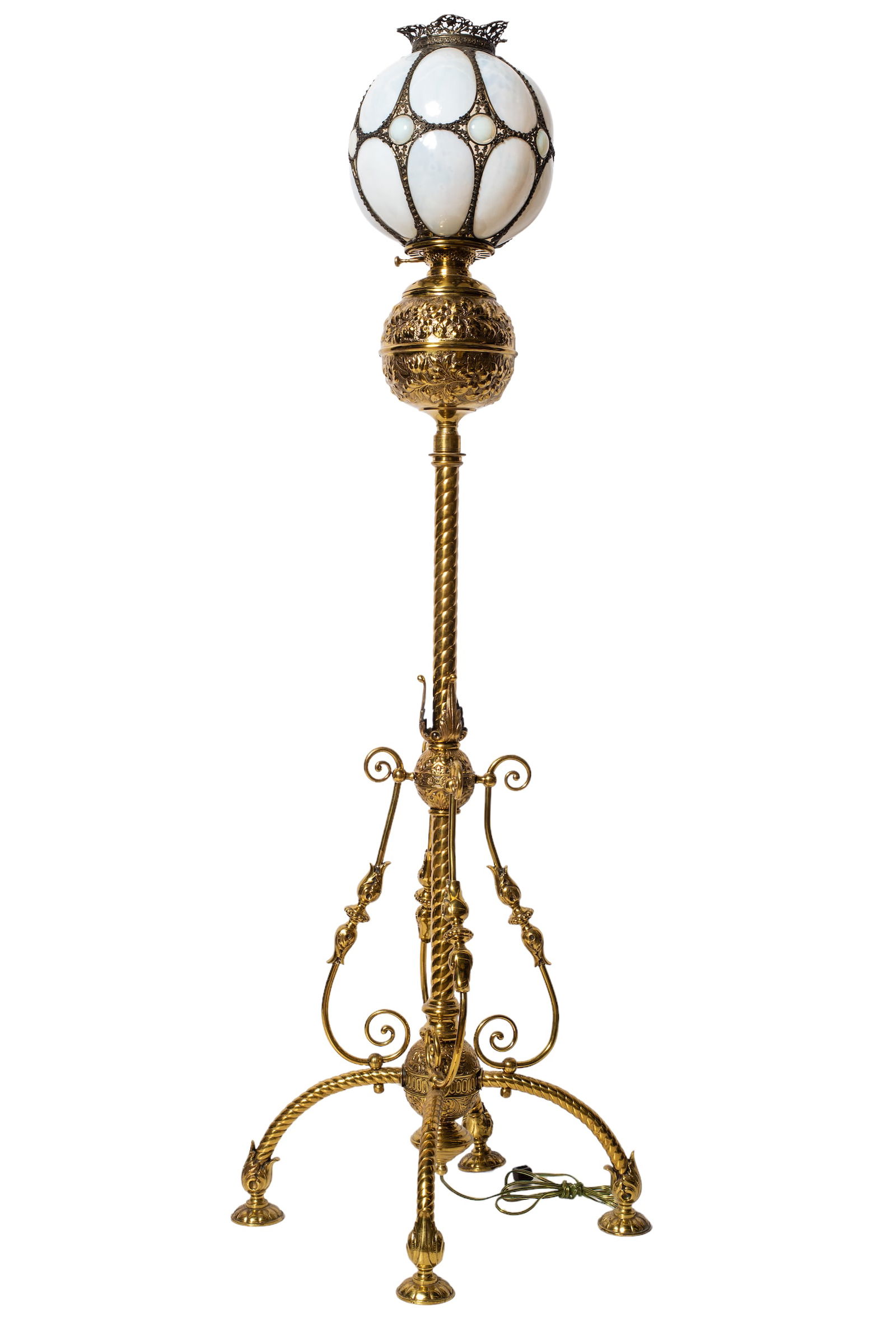 R. Holling & Co Organ Lamp, Boston (1 of 8)