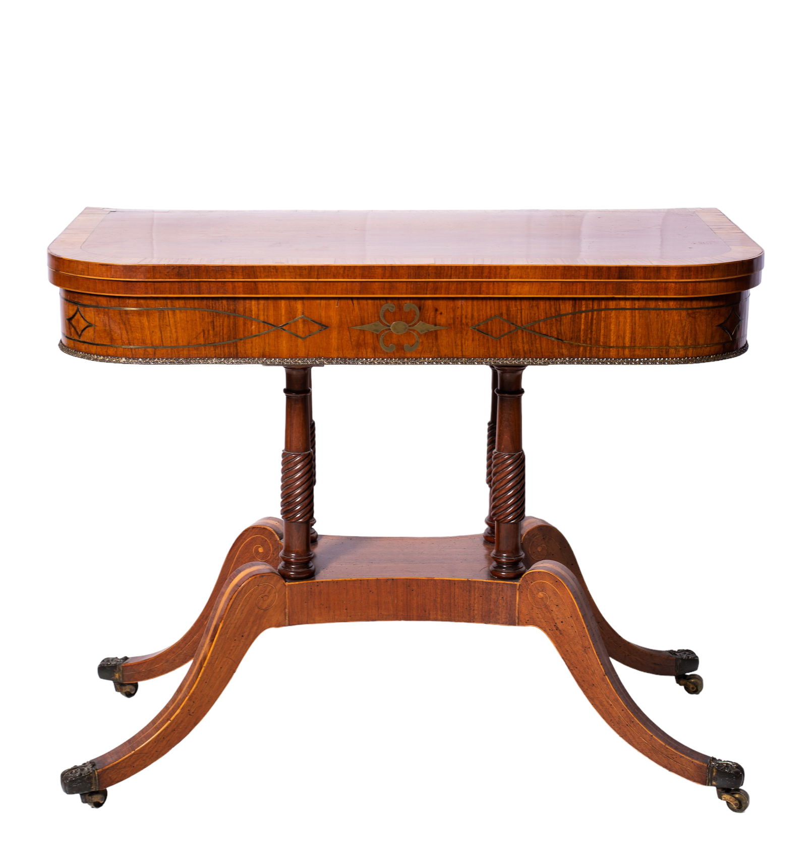 Duncan Pyfe Style Flip Top Game Table (1 of 1)