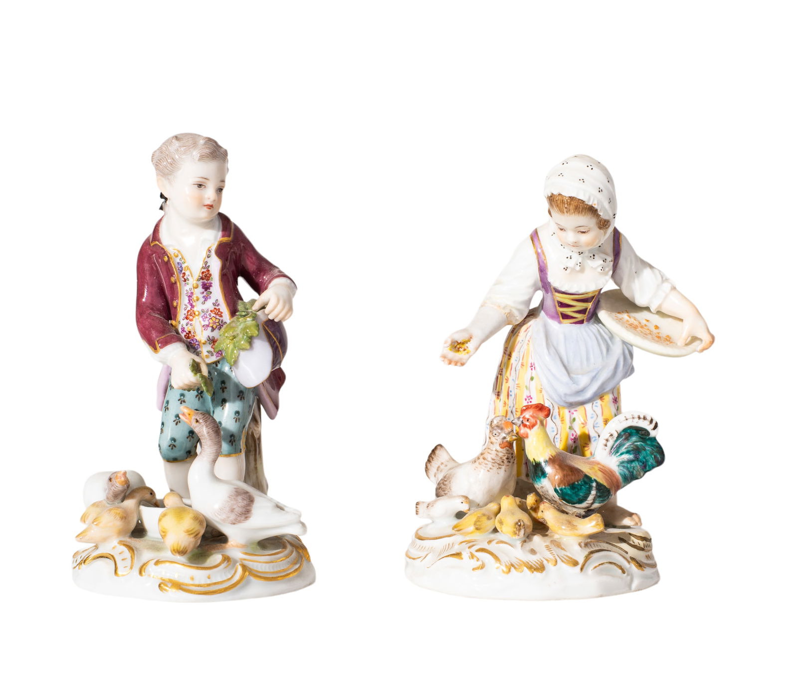 Antique Crossed Sword Meissen 1st Quality Figural  Group (1 of 6)