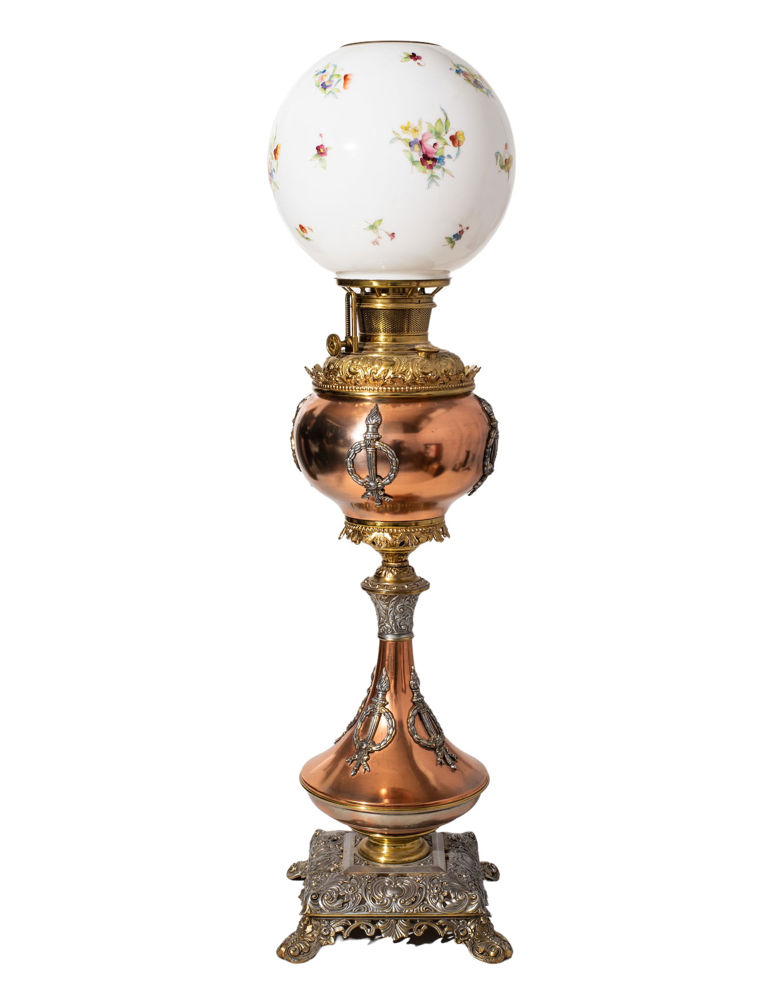 Bradley & Hubbard Victorian Banquet Lamp (1 of 7)