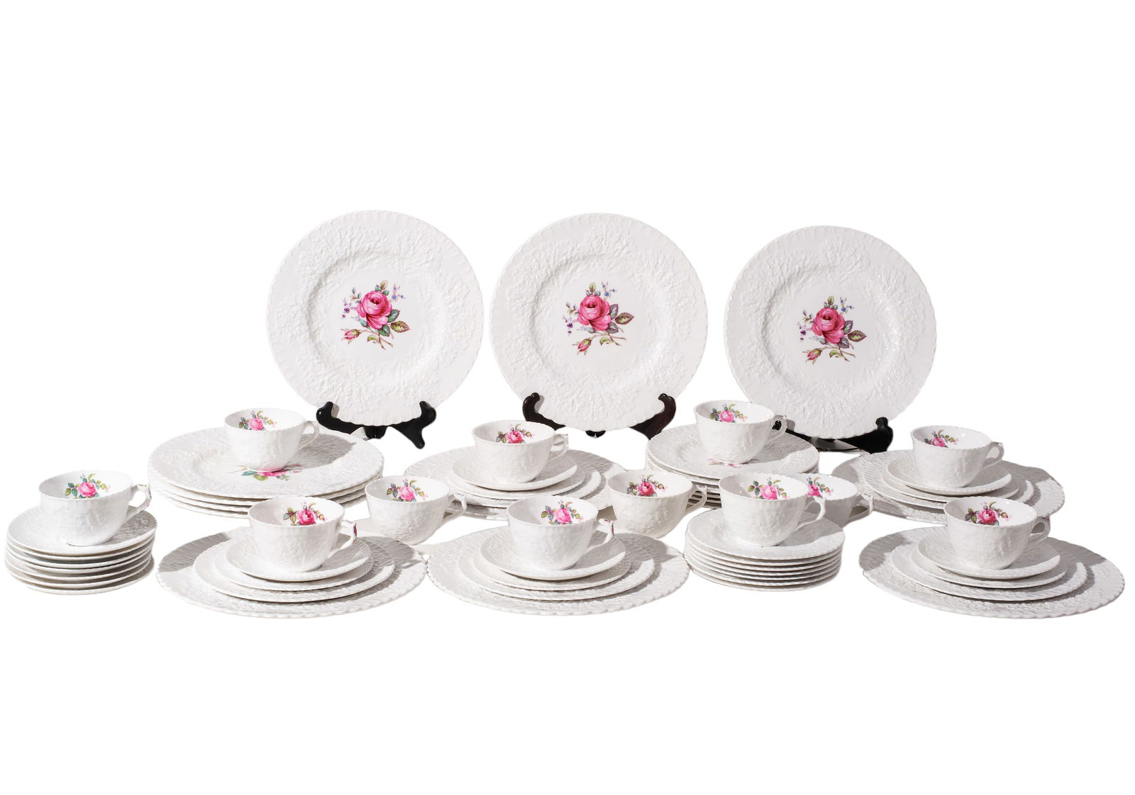 Spode "Savoy Rose" China Set (1 of 10)