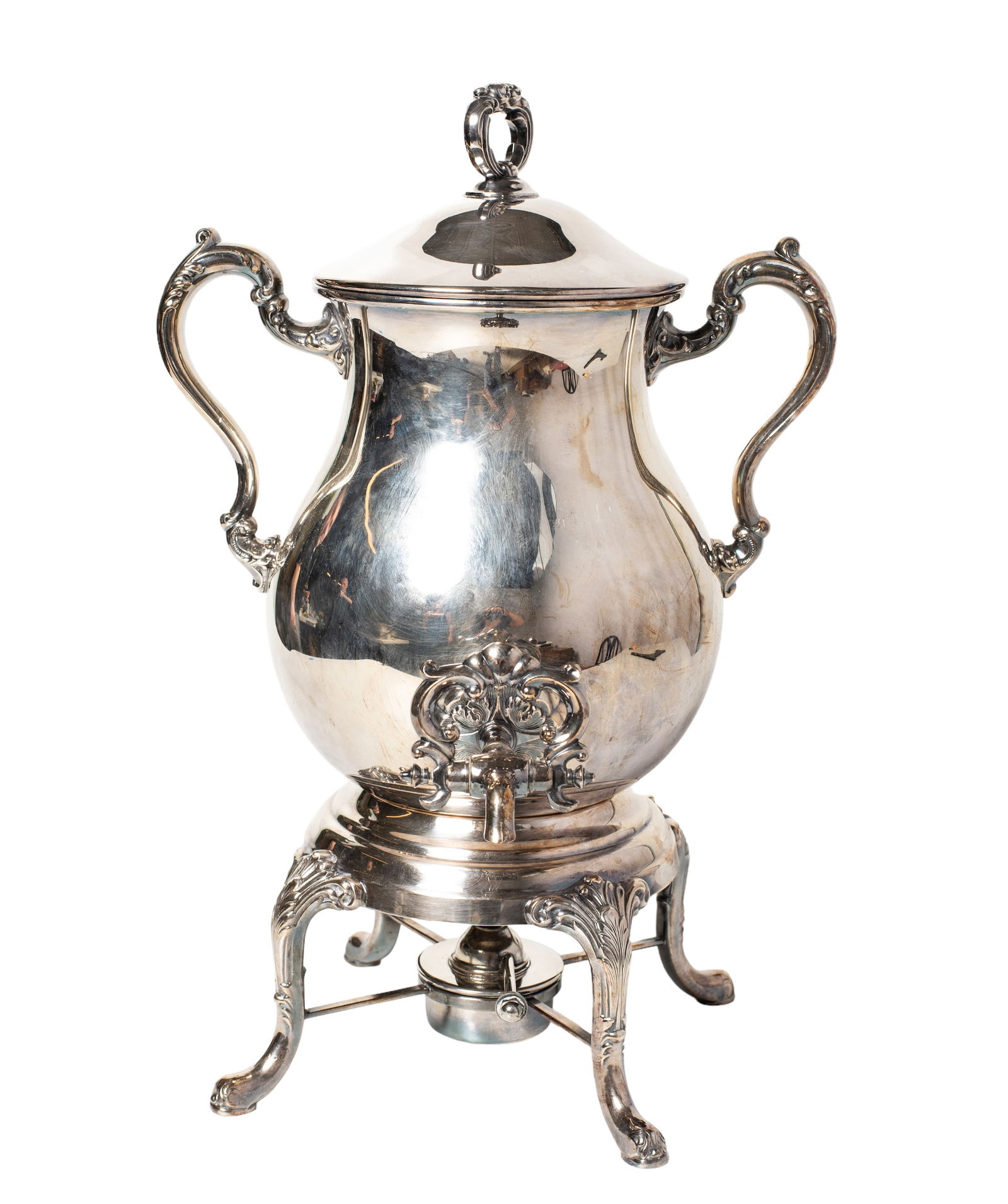 Poole Silver Co. Silver Plated Coffee Urn (1 of 6)