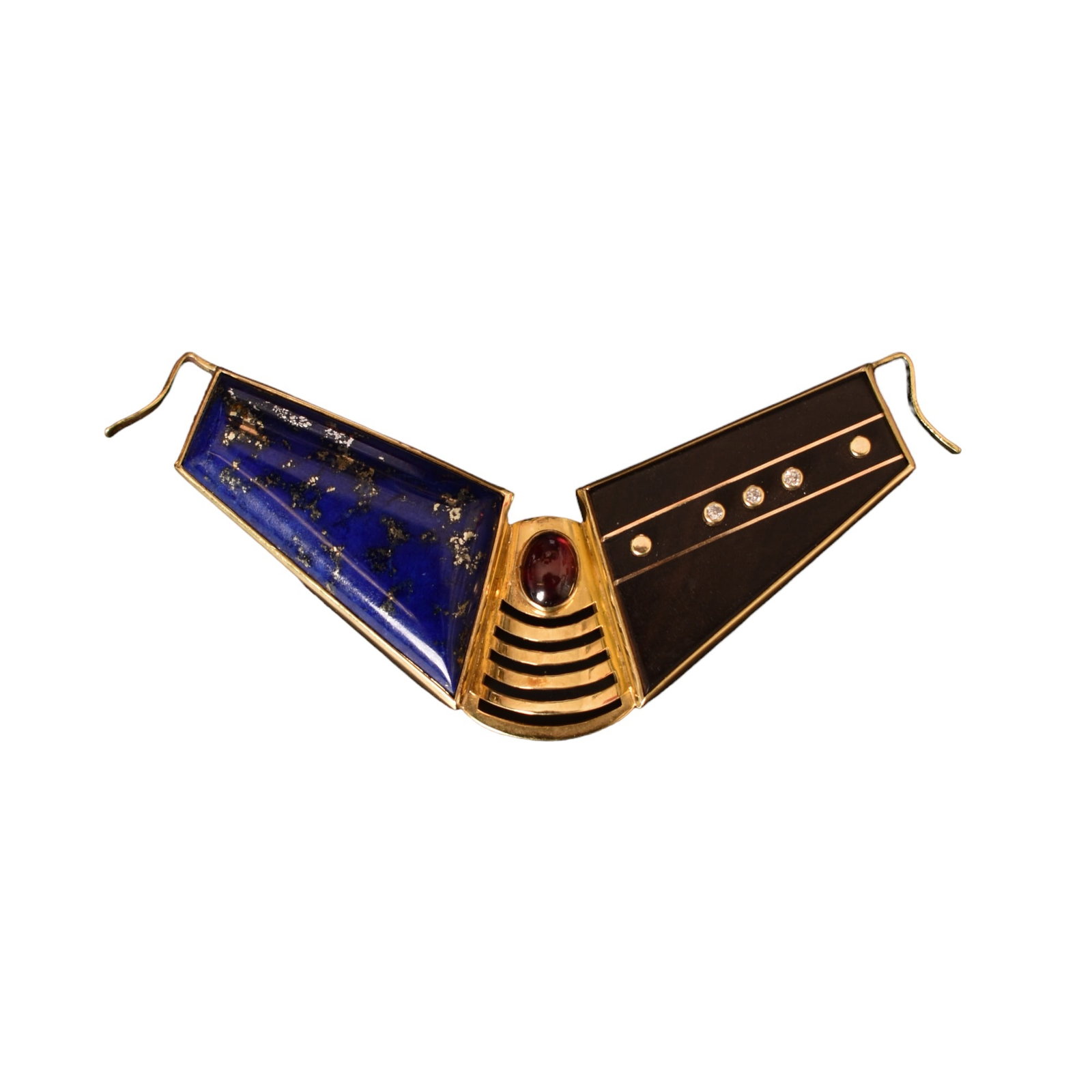 18K Gold Art Deco Pendant (1 of 5)