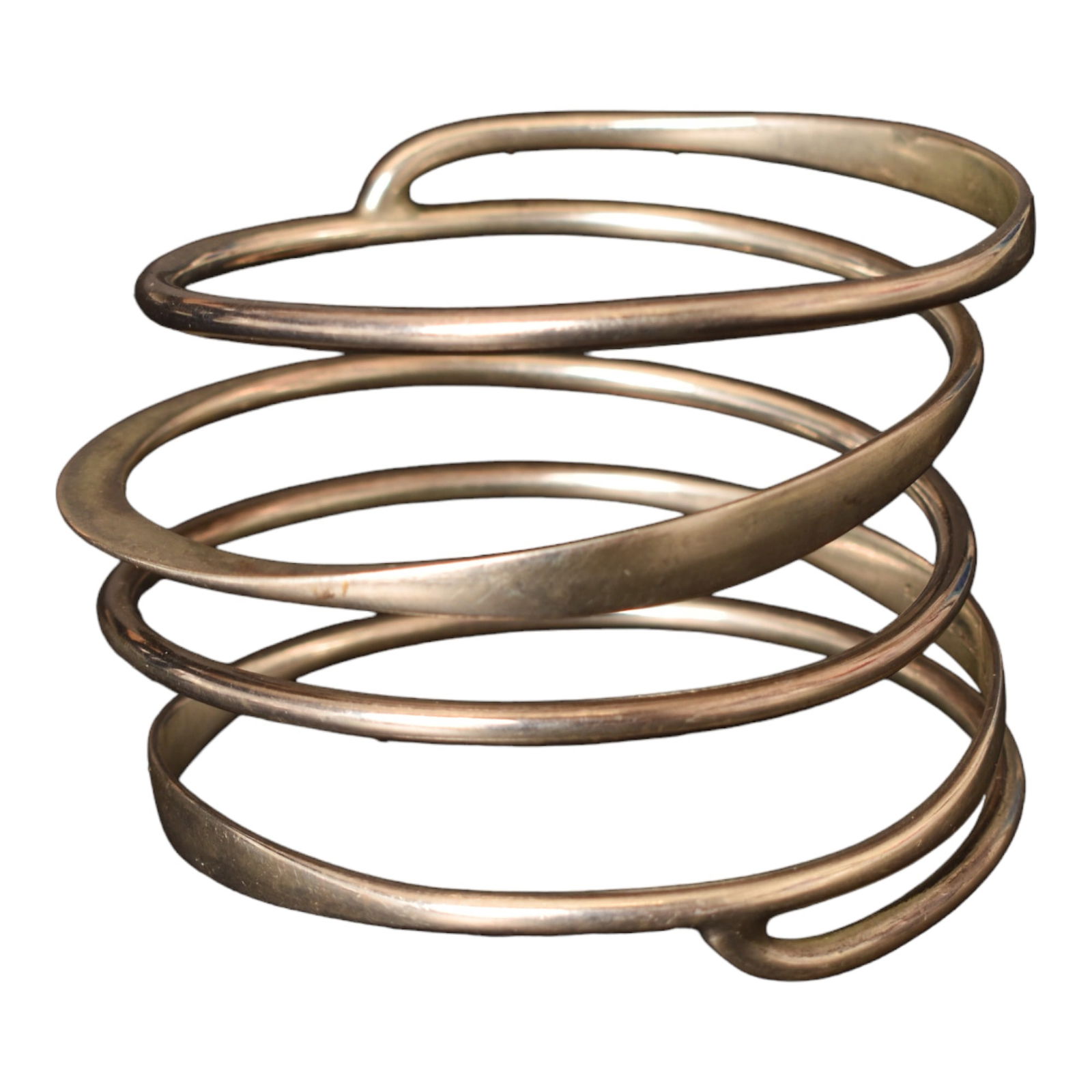 Bent Knudsen MCM Sterling Silver Spiral Bracelet #175 (1 of 5)