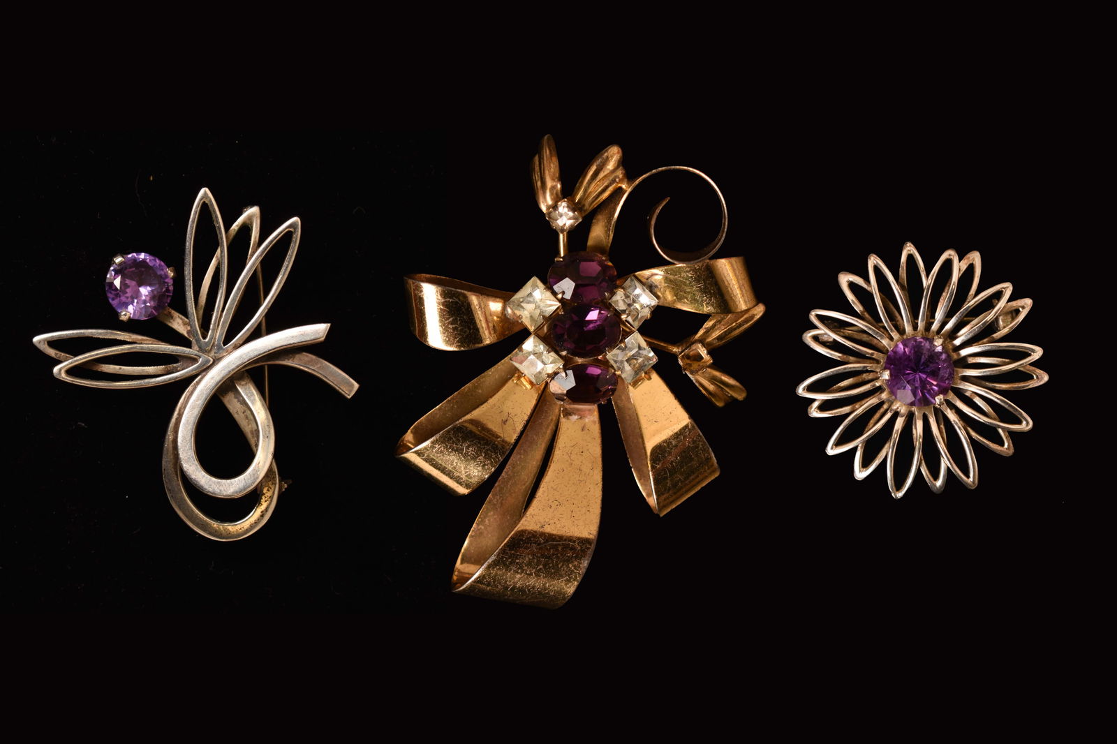 Assembled Sterling Brooches (1 of 10)