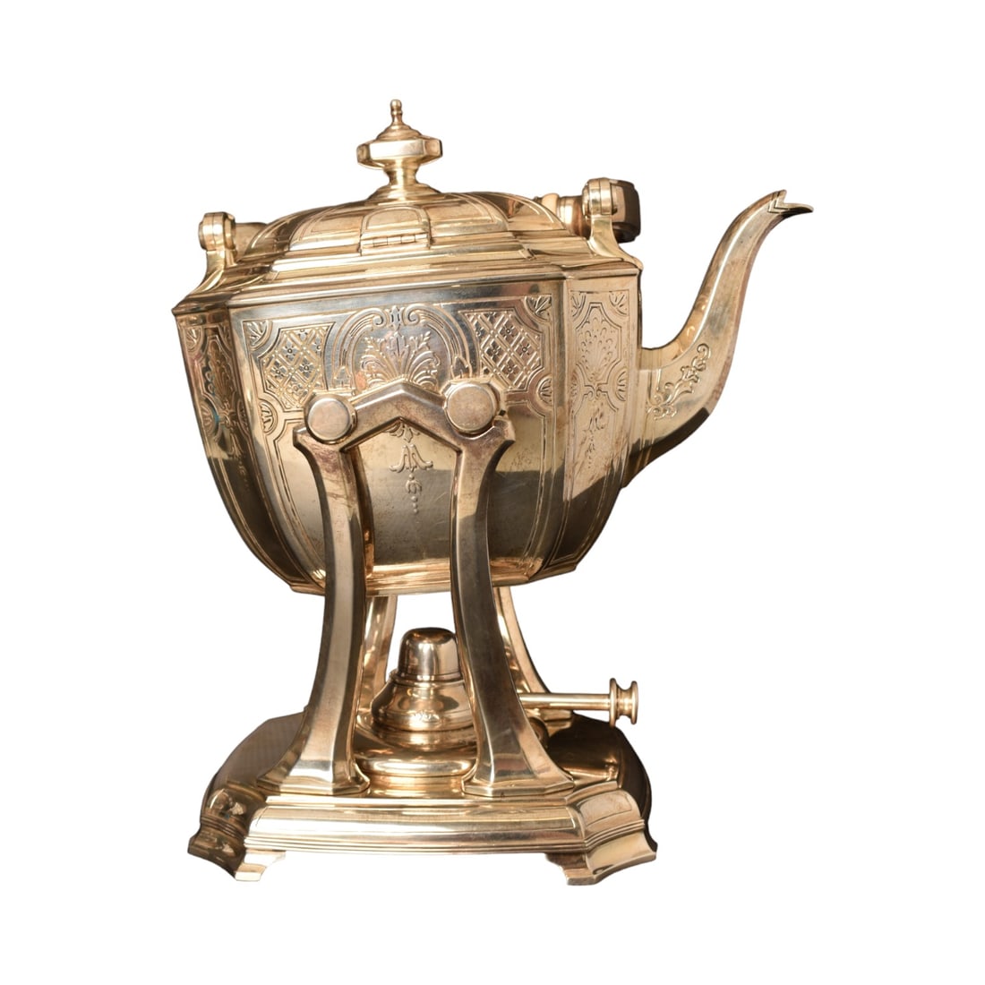 Tiffany & Co. Sterling Teapot on Stand (1 of 15)