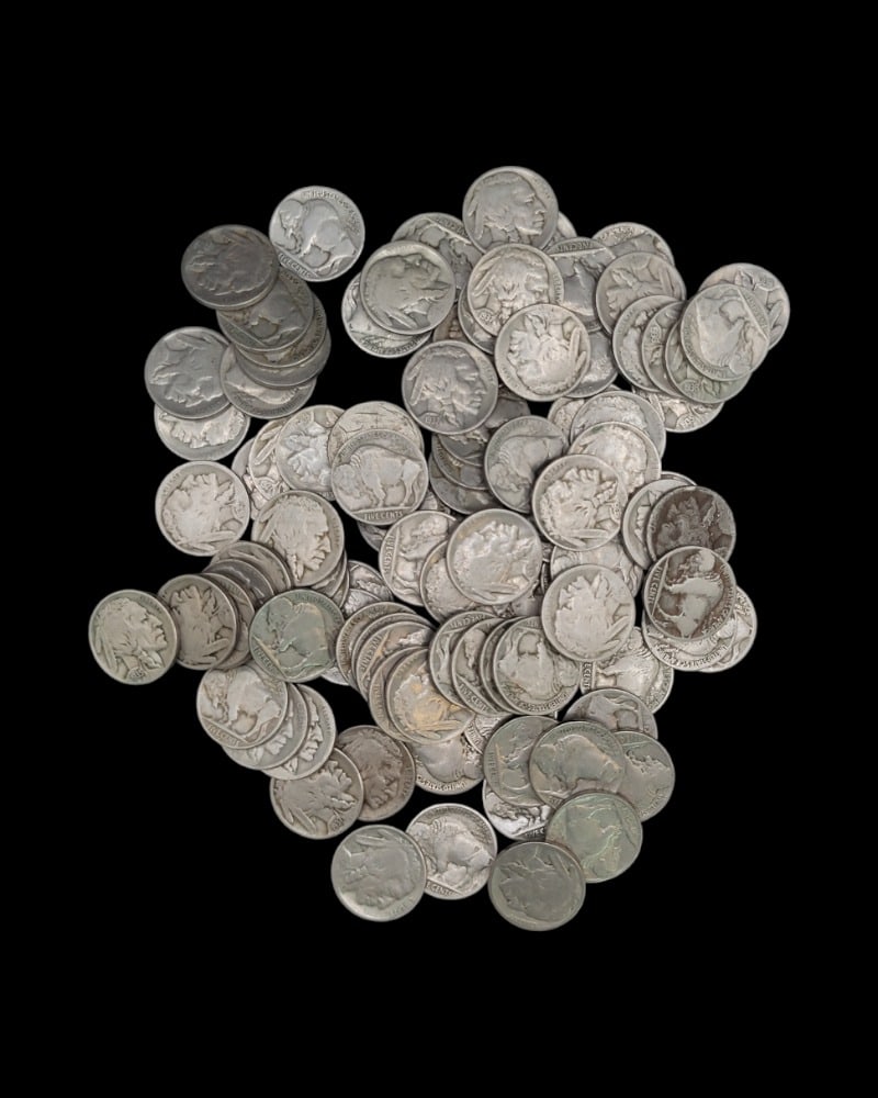 1920s-1930s Buffalo Nickel Group (1 of 1)