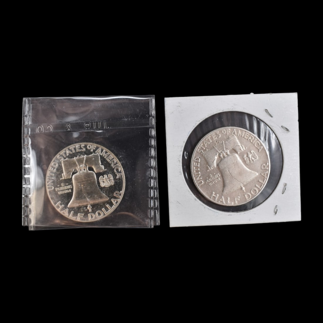 1949 D, 1963 Half Dollar Franklins Proof (1 of 2)