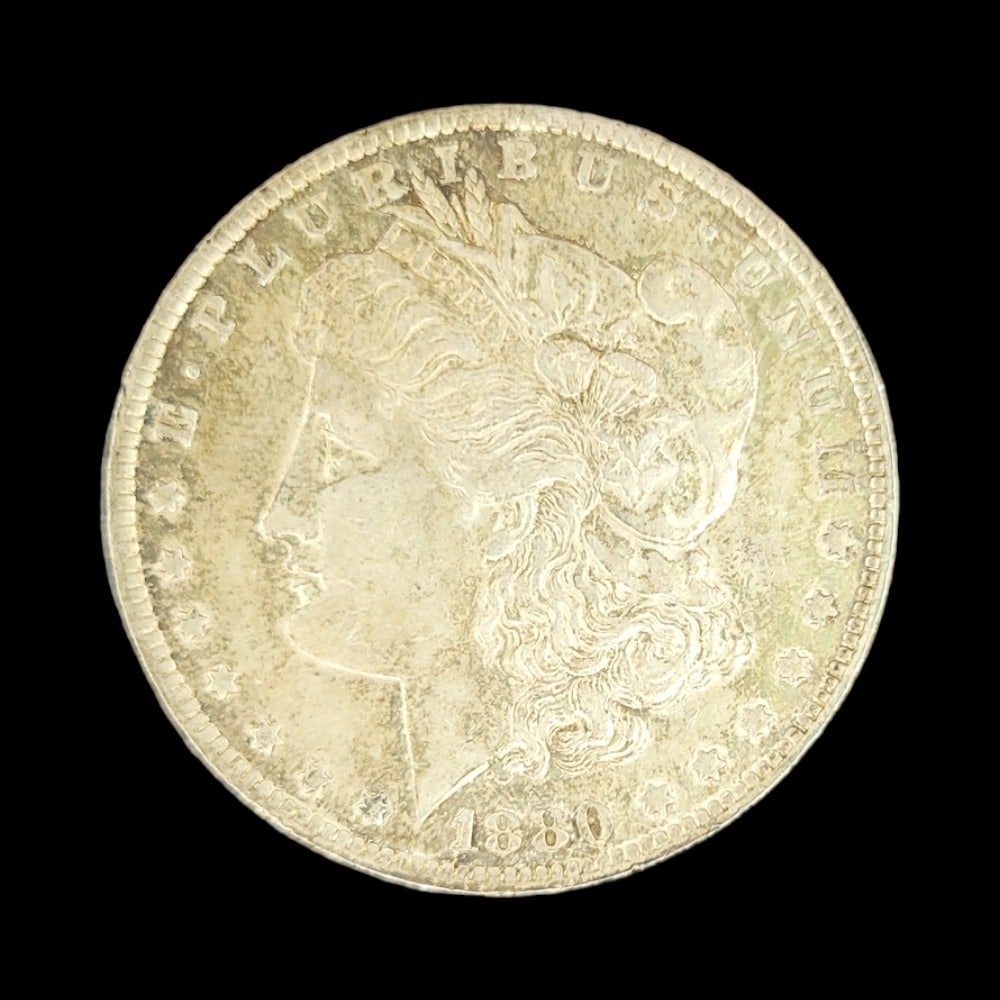 1880 0 Morgan Silver Dollar (1 of 2)