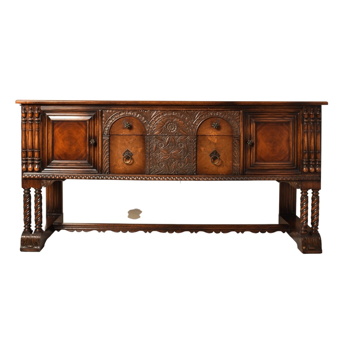 William & Mary Style Batesville Oak Cabinet (1 of 12)