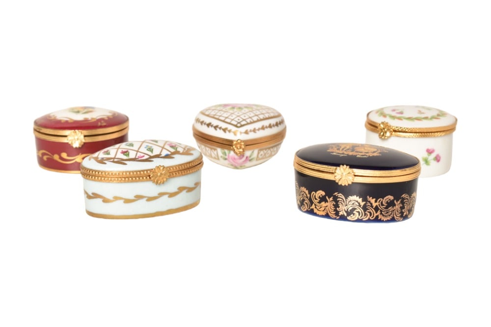Assembled Limoges Pill Boxes (1 of 11)