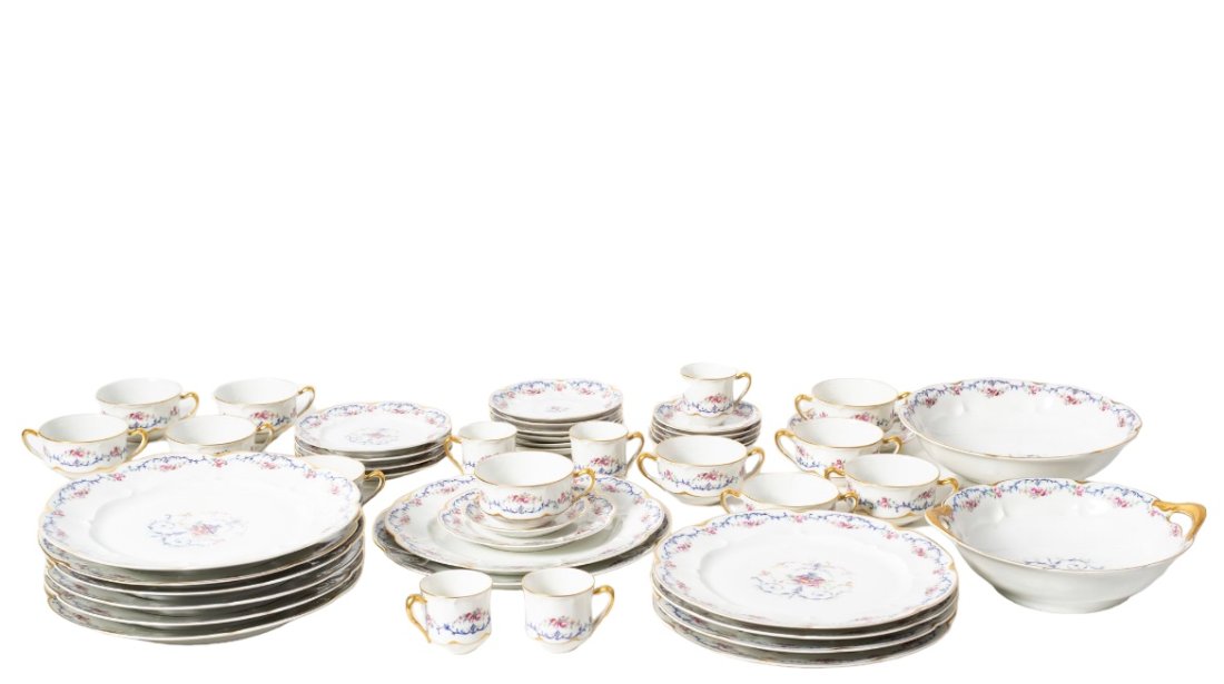 Haviland Limoges "Riviera" Tableware Set (1 of 7)
