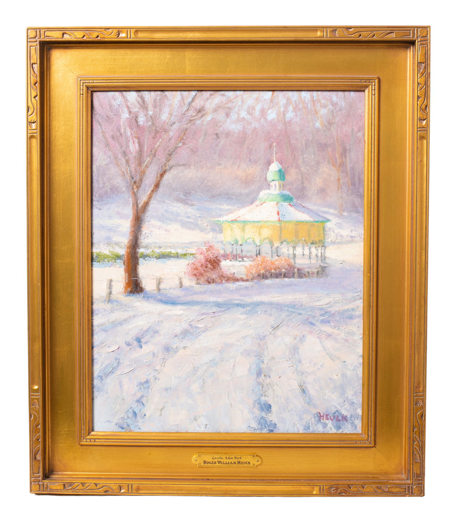 Roger William Heuk (20th Century) Oil (Cincinnati) (1 of 6)