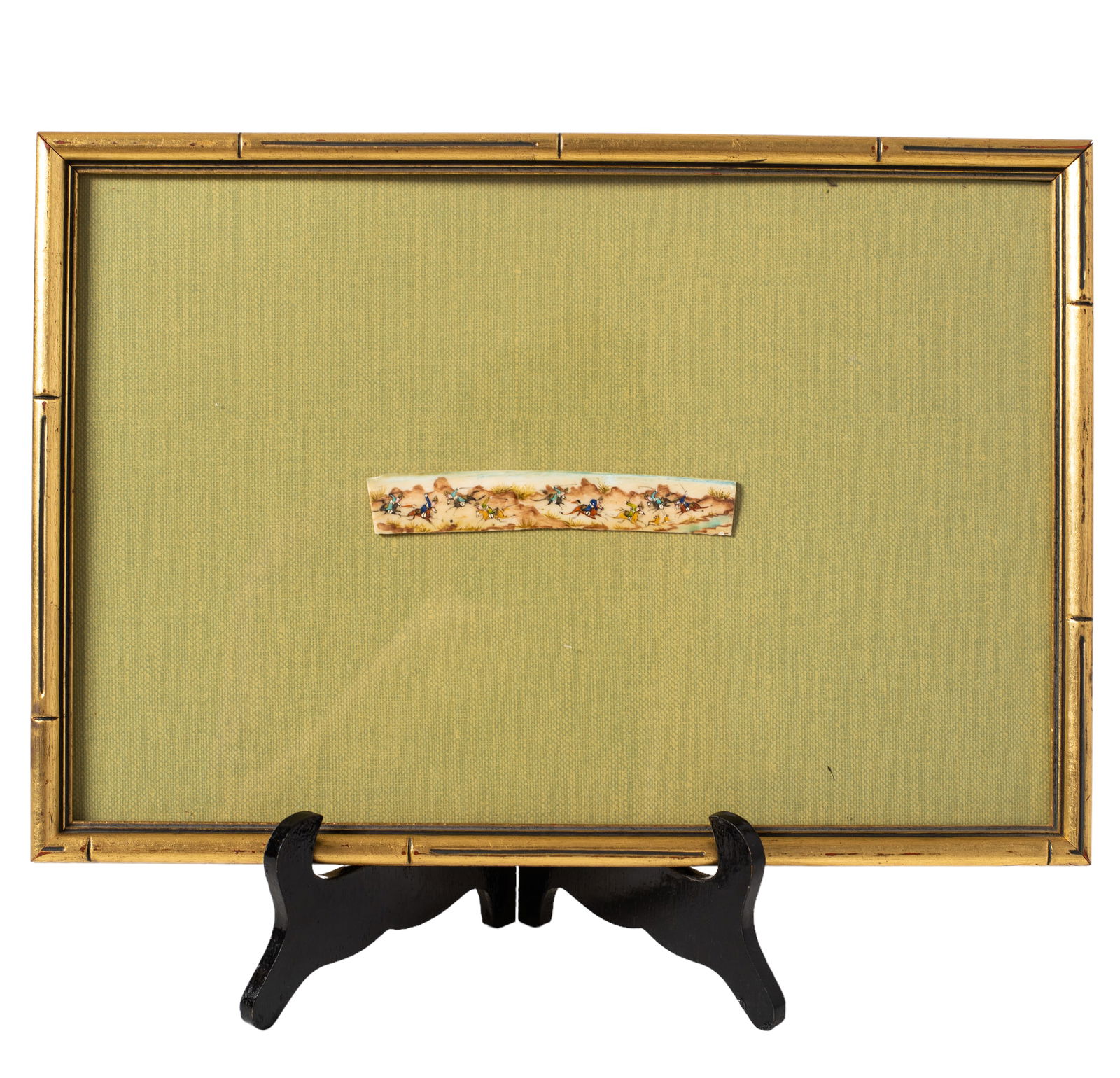 19th Century Hand Painted Persian Plaque (1 of 3)