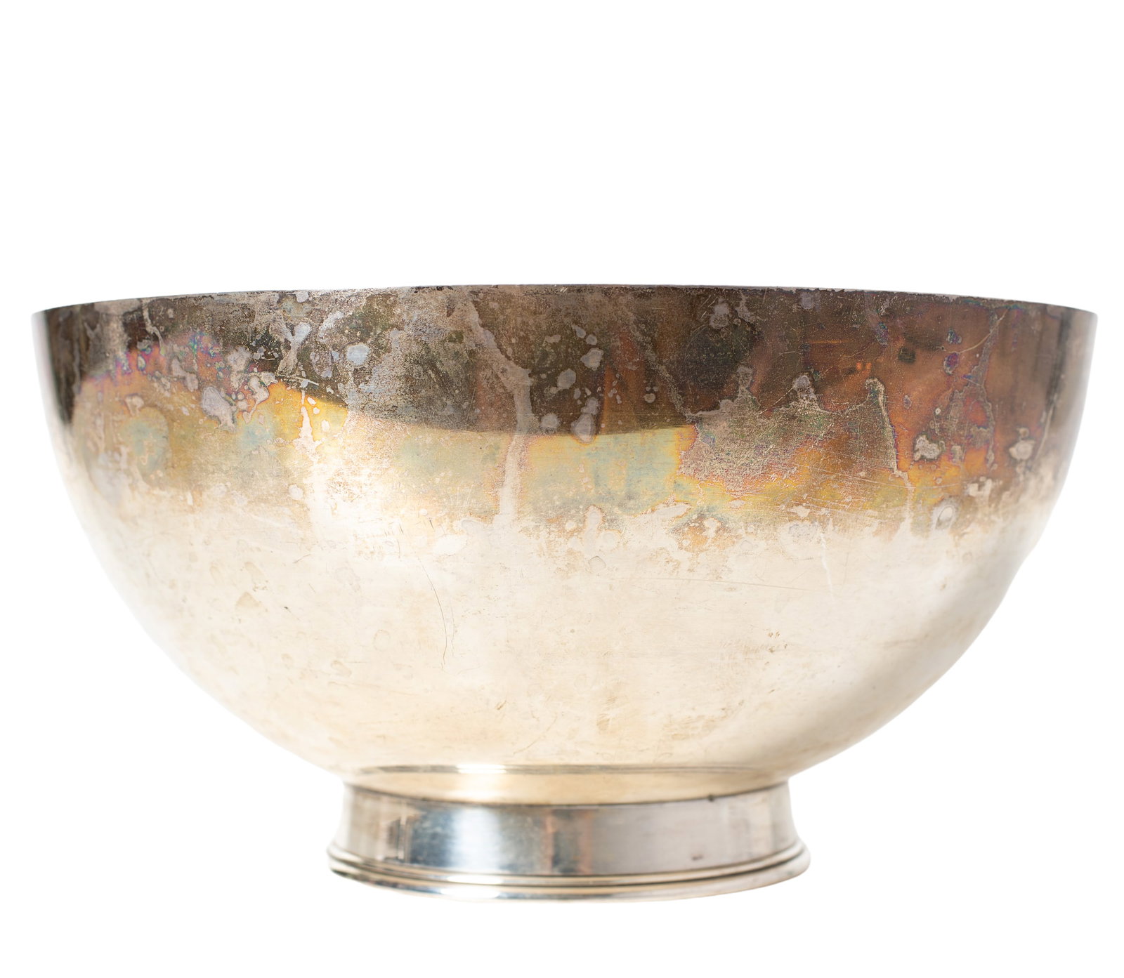 Cornelius Wyncoop Reproduction Sterling Footed Center Bowl (1 of 5)