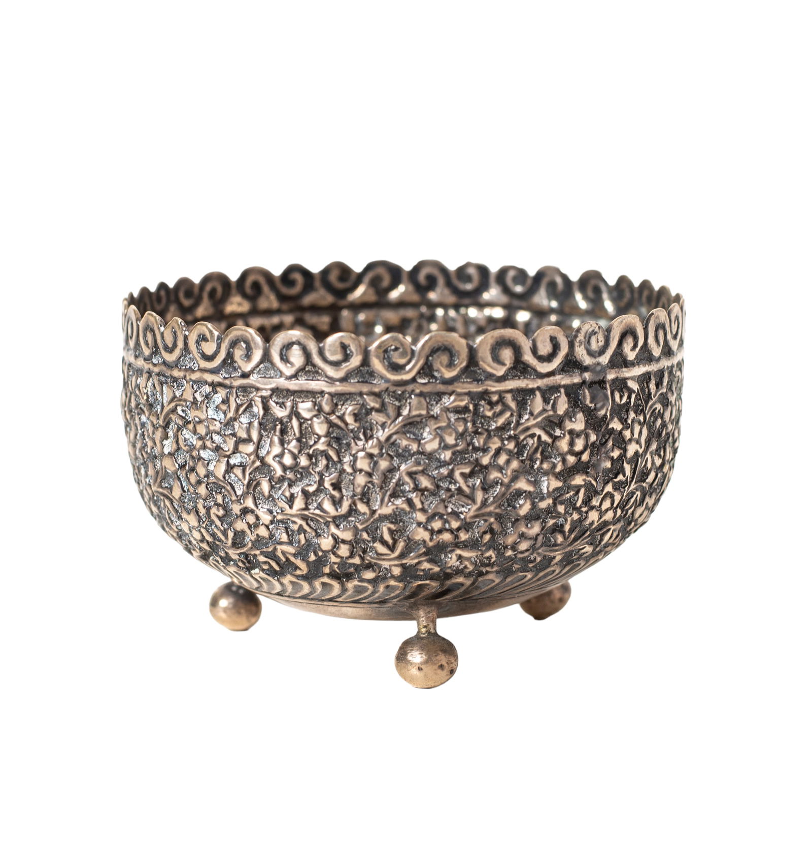 Test 900 Persian Footed Silver Bowl (1 of 3)