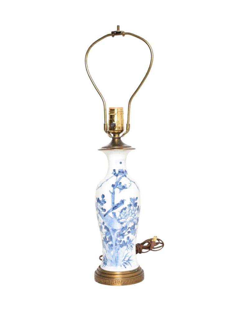 Chinese Canton Porcelain Table Lamp (1 of 7)