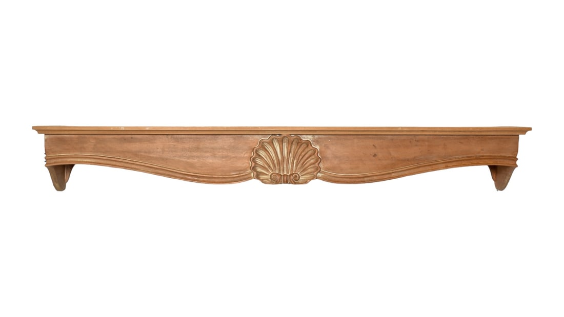 Italian Pine Wall Shelf (1 of 9)