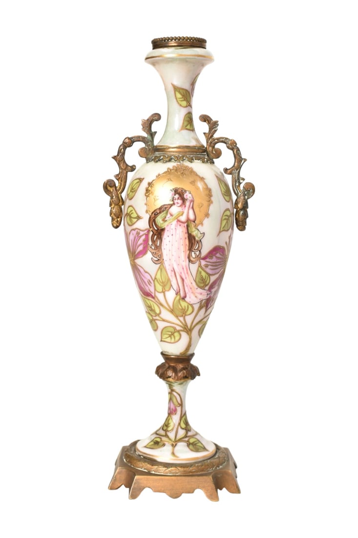 Sevres Porcelain Art Nouveau Vase (1 of 8)