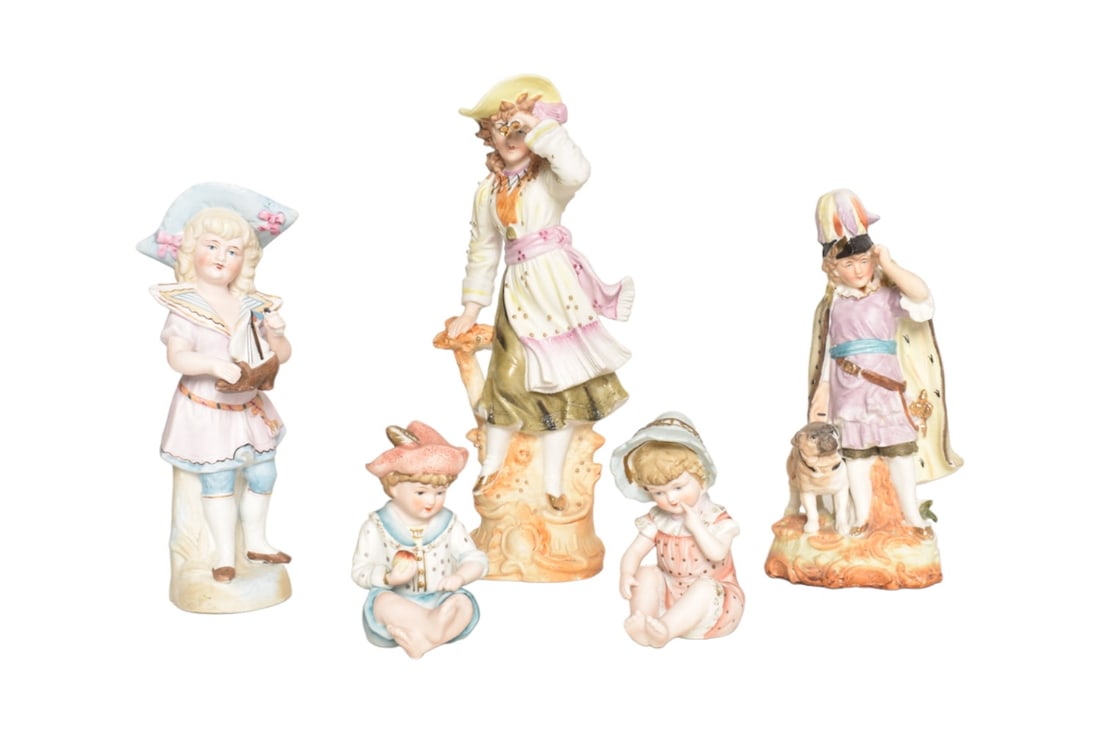 Assembled Bisque Figurines (1 of 14)