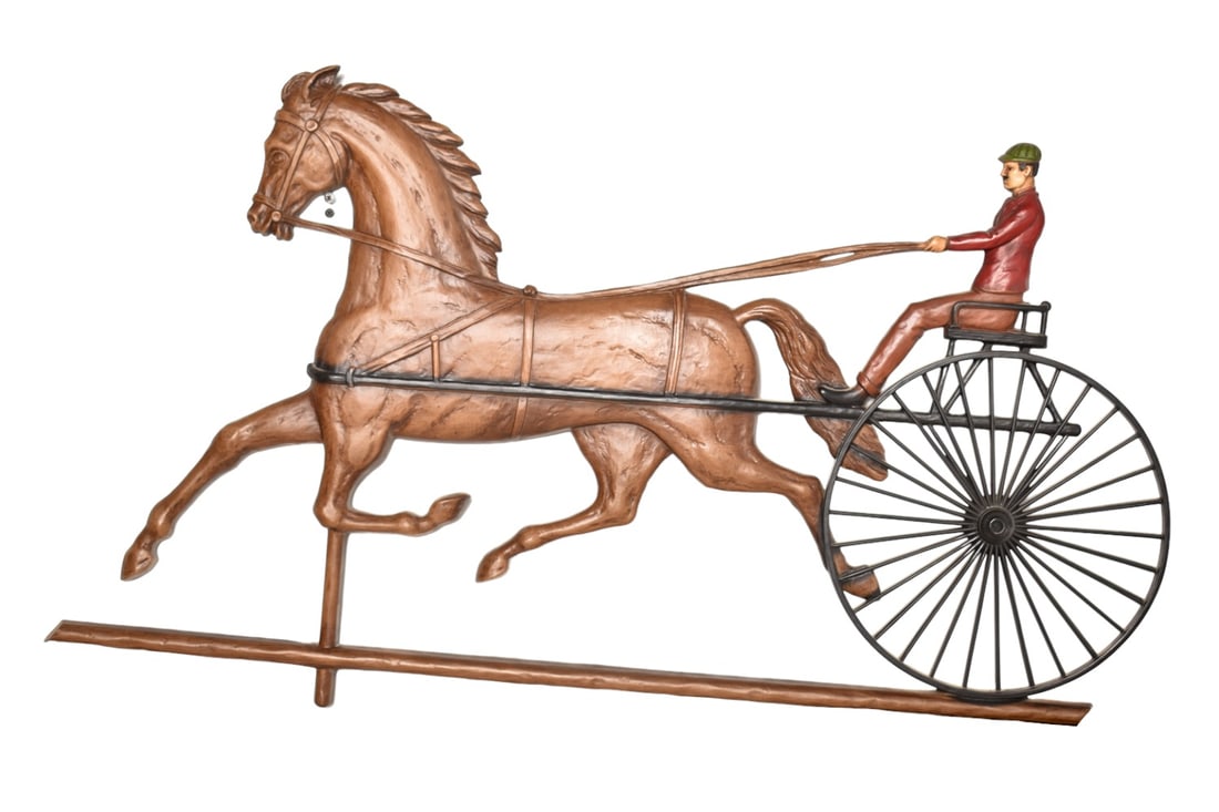 Ethan Allen Baumritter Horse Drawn Carriage Wall Decor (1 of 6)