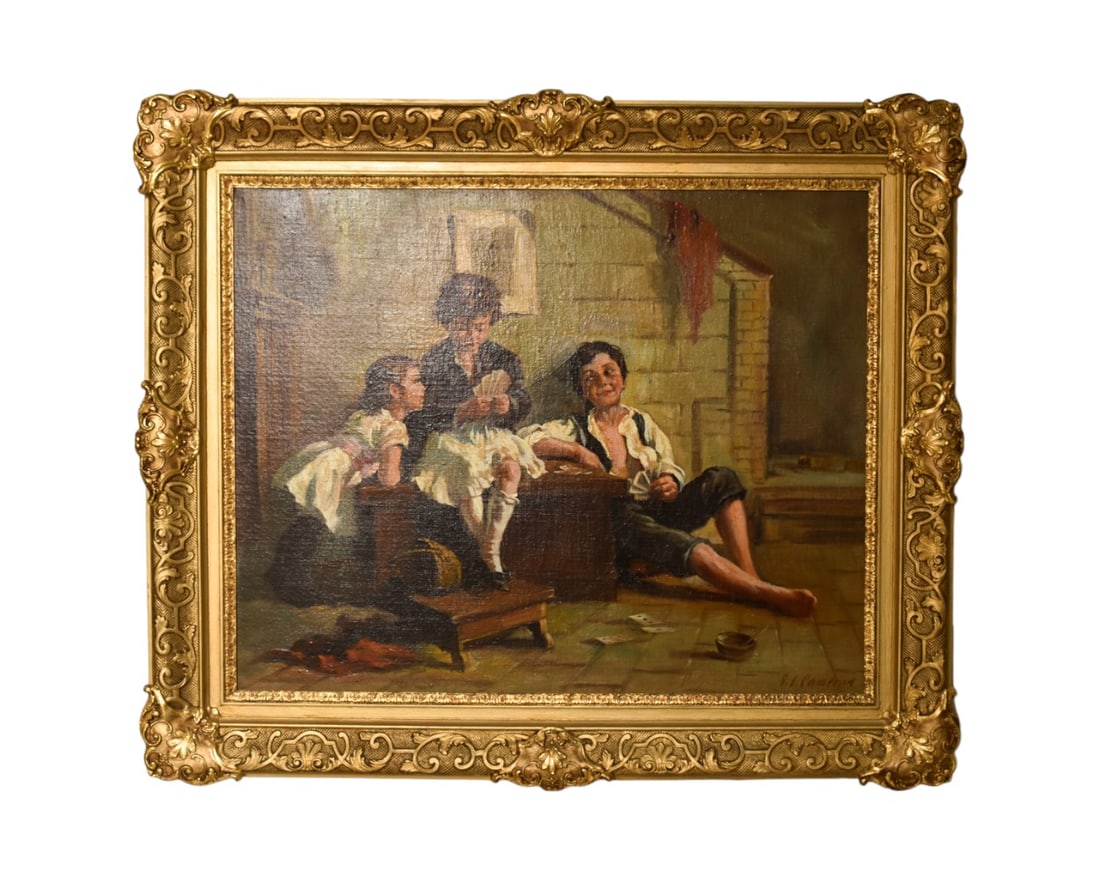 G.L. Cameron (Born 1908) Oil (Ecuador/France) (1 of 10)