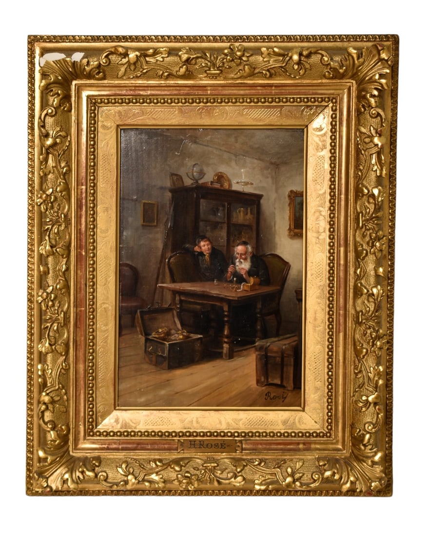 H. Rose 19th Century Oil (1 of 7)