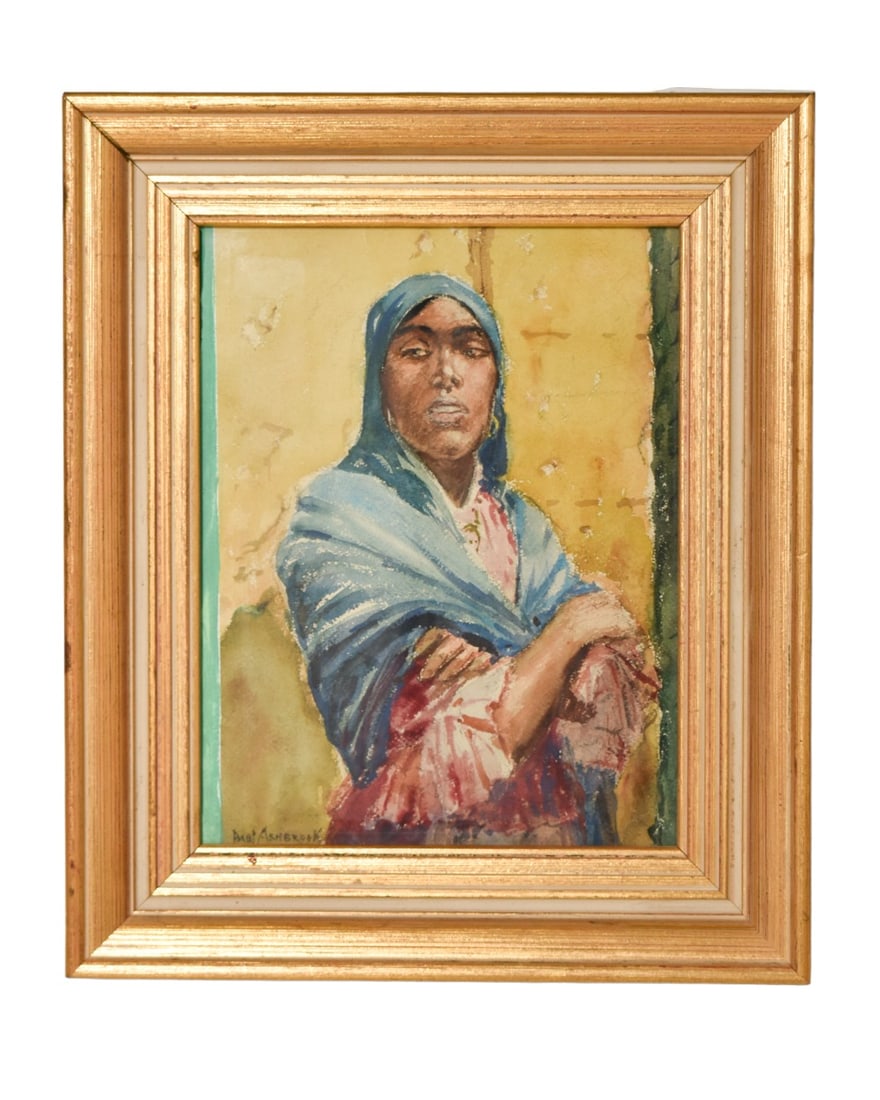 Paul Ashbrook (1867-1949) Watercolor (Cincinnati) (1 of 5)