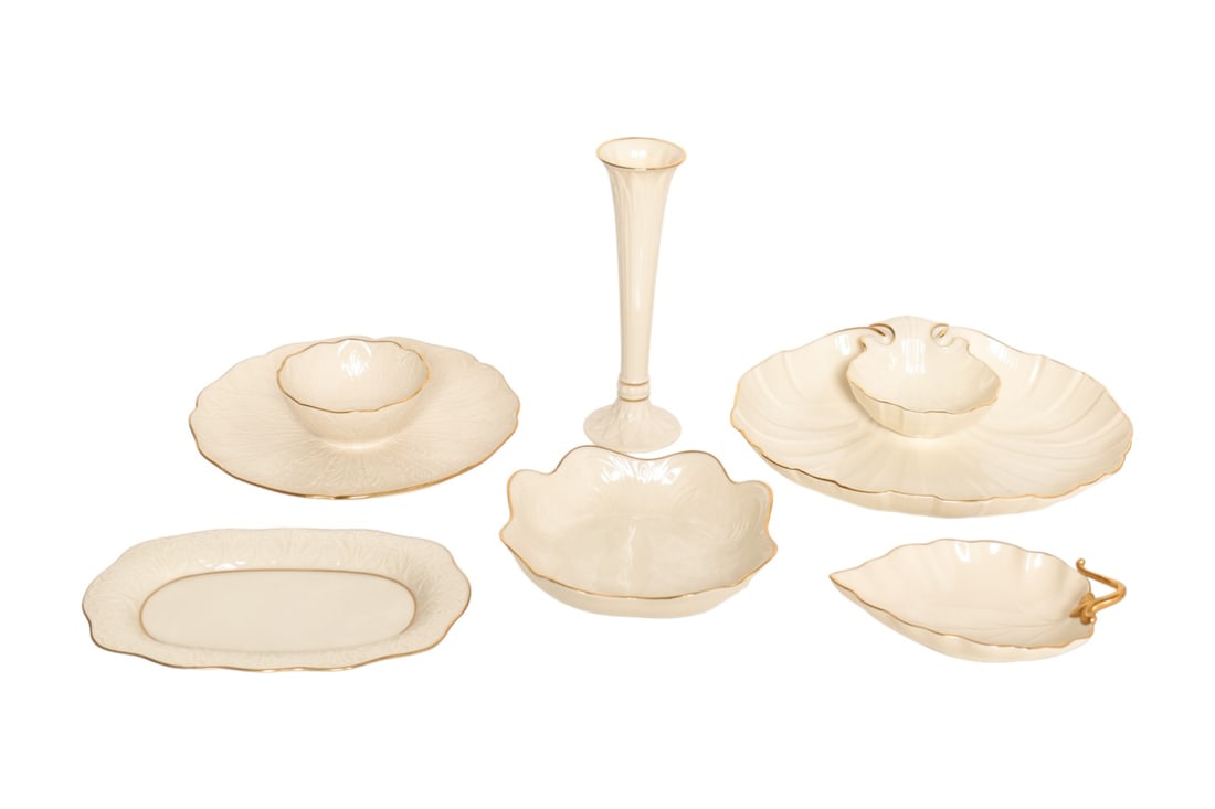 Assembled Lenox "Saybrook" Serving Pieces Plus (1 of 19)