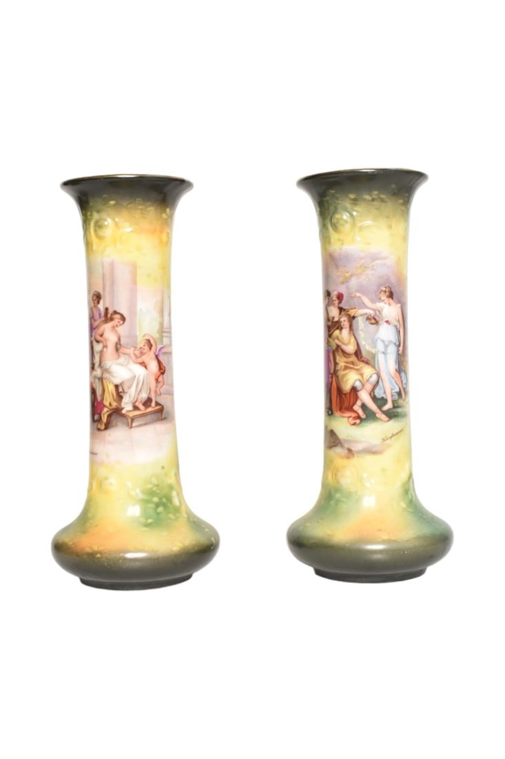 Karl Kaufmann Porcelain Figural Vases (1 of 9)