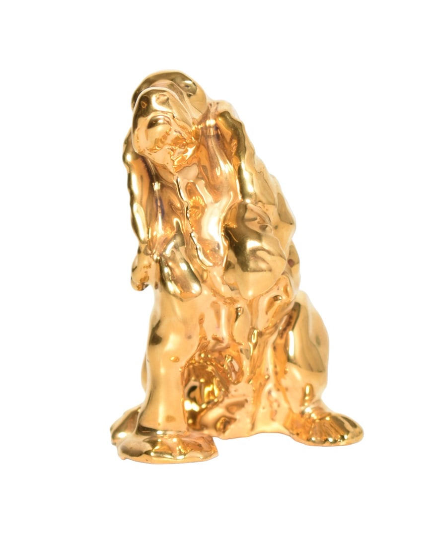 Rookwood Pottery Cocker Spaniel Paperweight (1 of 6)