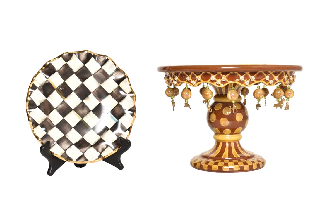 Vintage Mackenzie - Childs Cake Plate Stand and Plate (1 of 13)