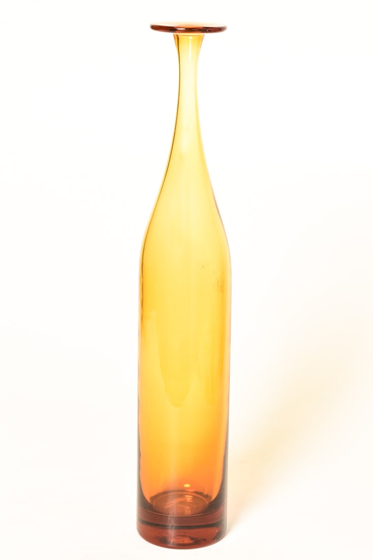 Large Blenko Bottle Vase (1 of 6)