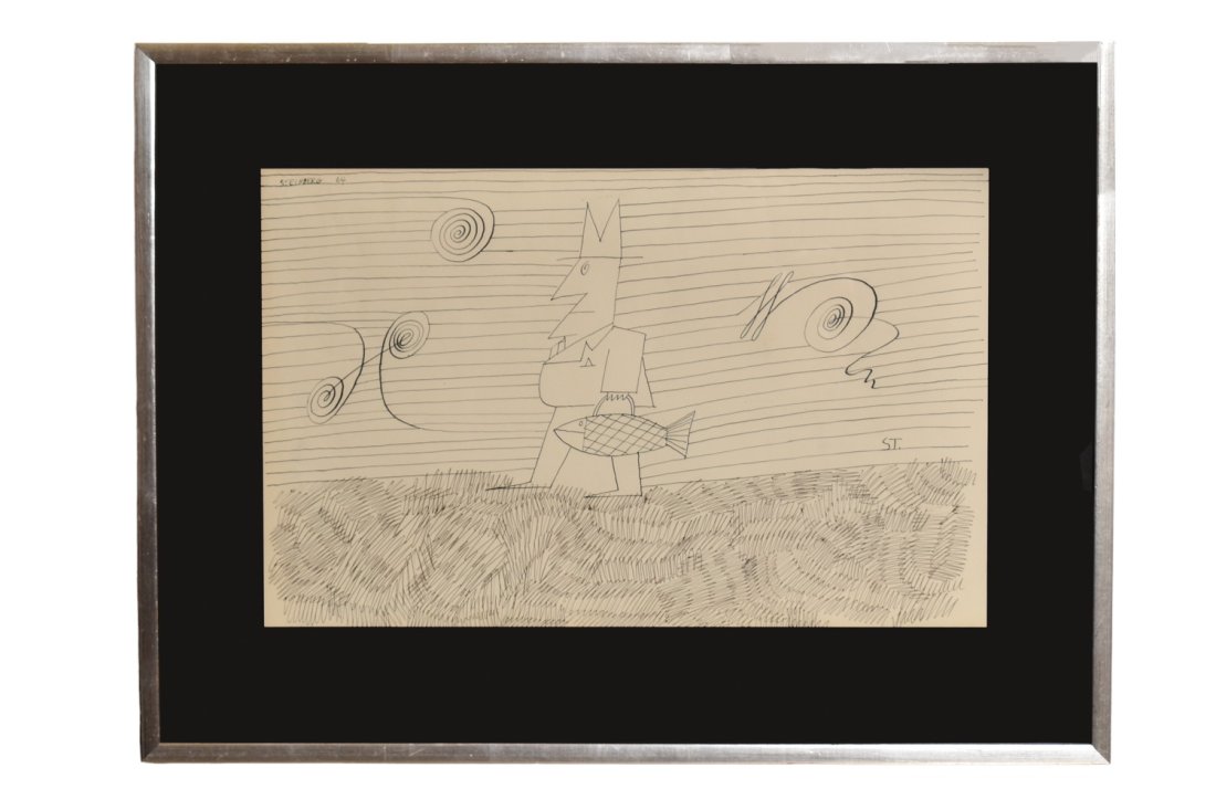 Saul Steinberg (1914-1999) Ink (New York) (1 of 7)