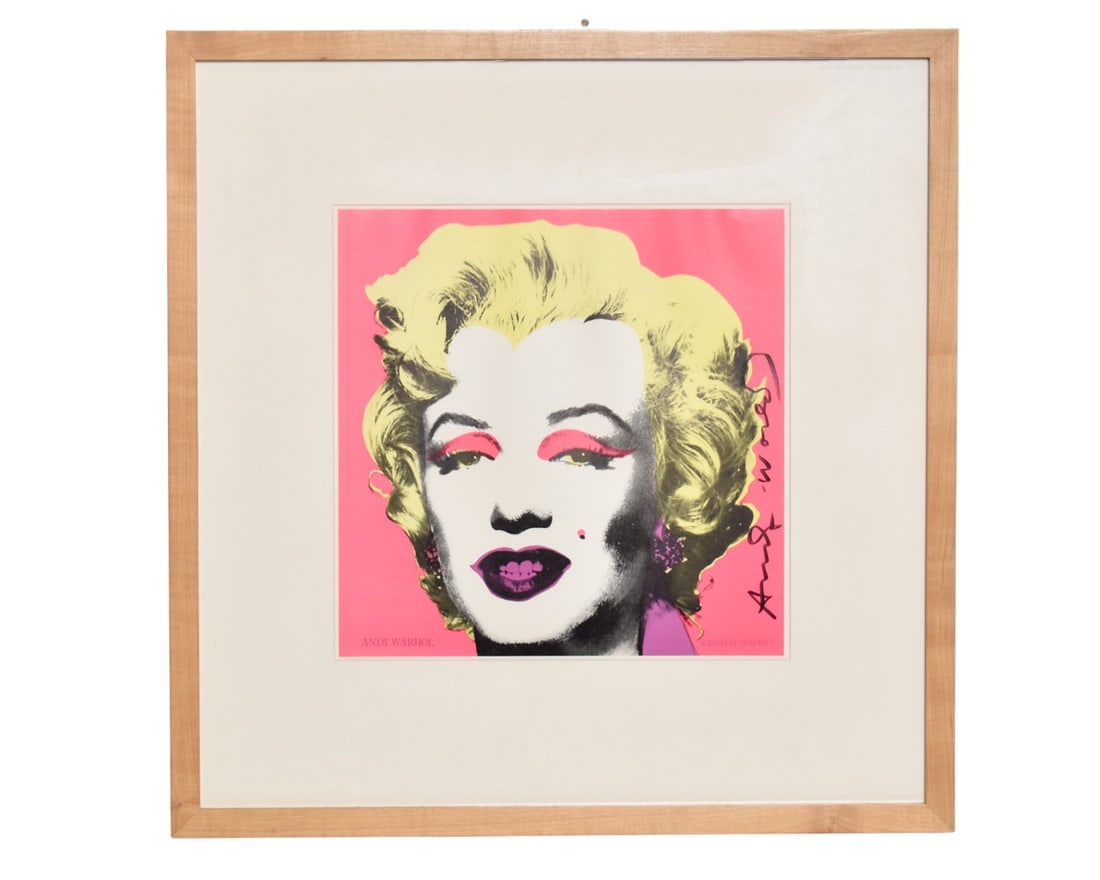 Andy Warhol (1928-1987) Marilyn Monroe Invitation (PA,NY) (1 of 8)