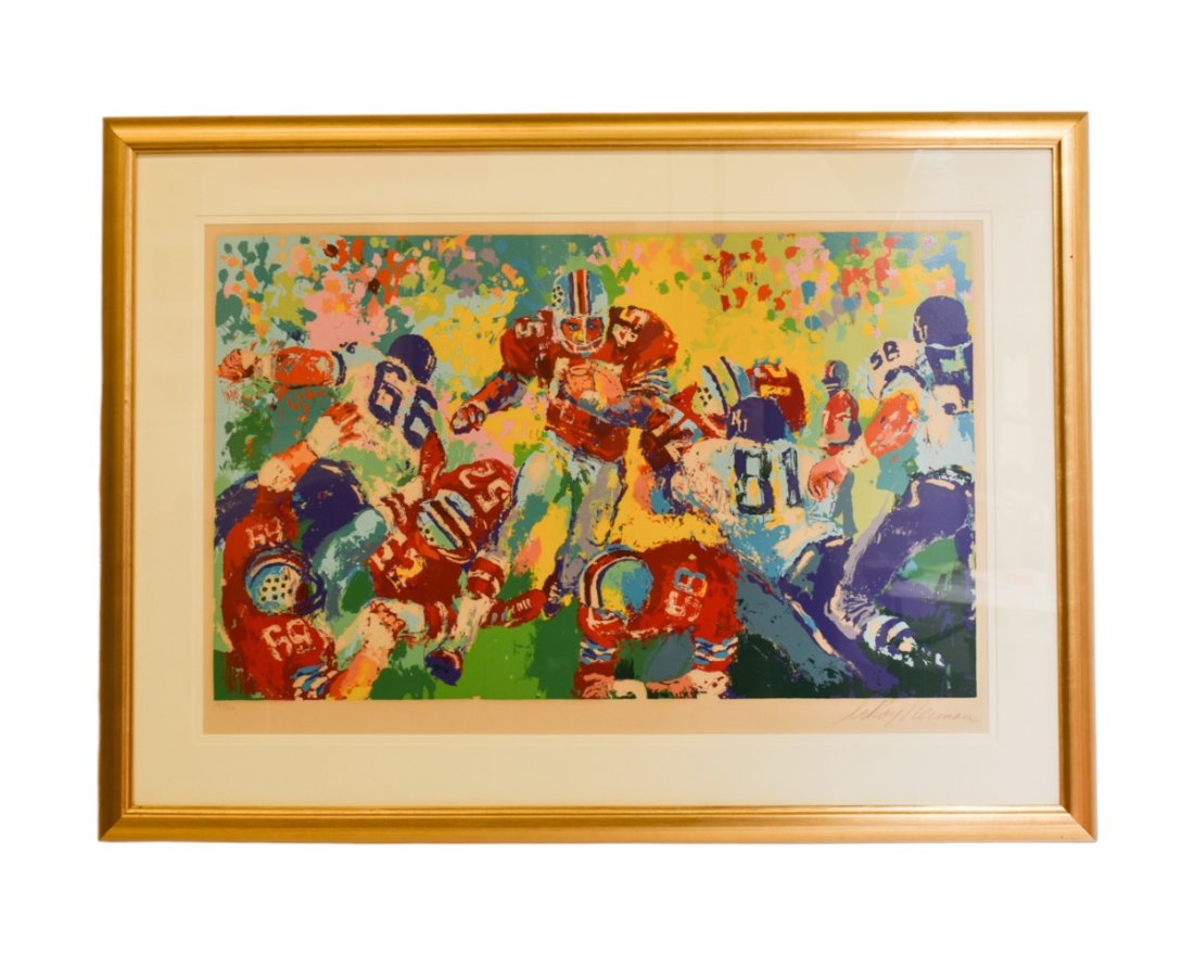 LeRoy Neiman (1921-2012) Color Sillkscreen (NY, MN,IL) (1 of 7)