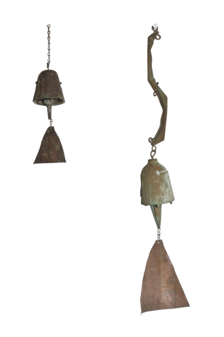 Paulo Soleri Bronze Wind Chime Bells (1 of 4)