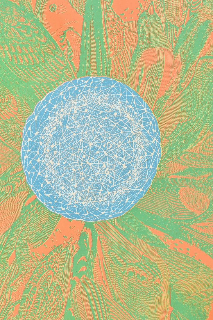 1969 Howard Street (Birds) Blacklight Poster (1 of 9)